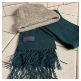 Pendleton Scarf w/ Unmarked Wool Watchman's Cap Pendleton Scarf w/ Unmarked Wool Watchman's Cap
