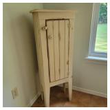 Rustic Pine Console Cabinet