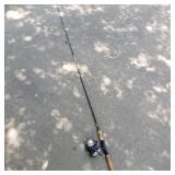 Damaged Fishing Rod & Reel Damaged Fishing Rod & Reel