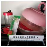 Hummingbird Feeder & Thermometer Lot Hummingbird Feeder & Thermometer Lot