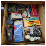 Contents of Desk Drawers Contents of Desk Drawers