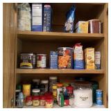 Contents of Kitchen Spice Cabinet