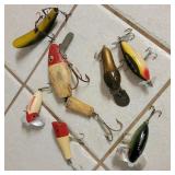 Lot of Vintage Fishing Lures Lot of Vintage Fishing Lures