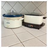 Crock Pot & Vintage Slow Cooker