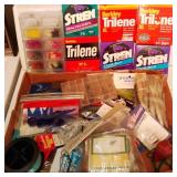Lot Of Line and Lures. Lot Of Line and Lures.