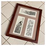 Signed & Dated Bird Drawings Signed & Dated Bird Drawings