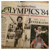 #2 Vintage Newspapers Olympics Bruce Jenner