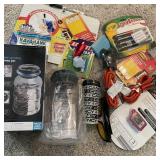 Counting Change Jars, Bungee Cords Counting Change Jars, Bungee Cords