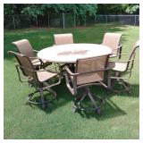 Patio Table With 6 Chairs Patio Table With 6 Chairs