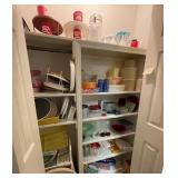 Lot of Tupperware & Plastic in Pantry