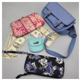 Lot of Ladies Bags w/ $18 Cash