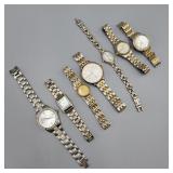 Lot of Silver & Gold Tone Watches