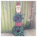 Wooden Santa 5 Feet Tall