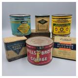 Vintage Medicine & Merchandise Tins