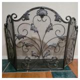 Wrought Iron Fireplace Screen