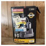 Craftsman 1/2 hp Sump Pump