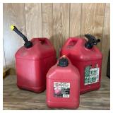 3 Gas Cans