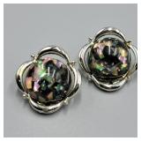 Retro Coro Earring Set