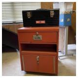 LeFebure Tool Cabinet w/ Craftsman Toolbox