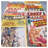 Lot of Vintage MAD/Crazy Adult Comics