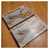 Pair of Revell Curtiss P-40E Aleutian Tiger Models