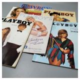 Stack of 6 Special Edition Playboy Magazines