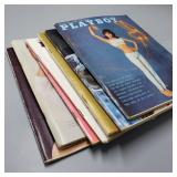 Stack of 7 1965 Playboy Magazines