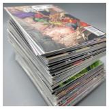 Stack of 83 Justice Society America Comics