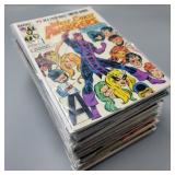 Stack of 61 West Coast Avengers Comics