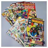 Lot of 18 Comics w/ Triple Action & Invaders