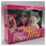 Tag Along Tiffy Kitty Barbie #3375