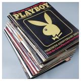 Stack of 12 1984 Playboy Magazines (Full Set)