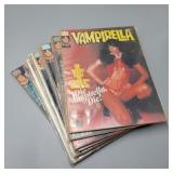 Stack of 9 Vampirella Magazines