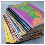 Stack of 12 1967 Playboy Magazines (Full Set)