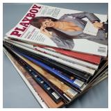 Stack of 12 1989 Playboy Magazines (Full Set)