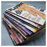 Stack of 12 1980 Playboy Magazines (Full Set)