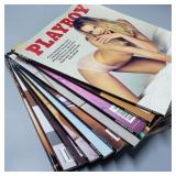 Stack of 12 2016 Playboy Magazines (Full Set)