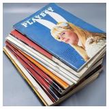 Stack of 11 1966 Playboy Magazines