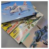 Stack of 4 Vintage Aircraft Models