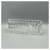 Crystal Butter Dish