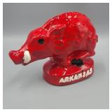 Ceramic Razorback Piggy Bank