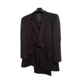 Mens Brandini Black Wool Suit