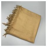Golden Pashmina Wrap/ Scarf Golden Pashmina Wrap/ Scarf