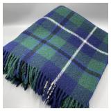 Burns Country Wool Made in Scotland Blanket 58 x Burns Country Wool Made in Scotland Blanket 58 x