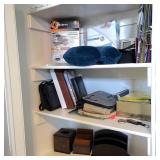 #1 Contents of Shelves Left Office Supplies