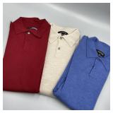 3 Murano Mens Sweaters XLT