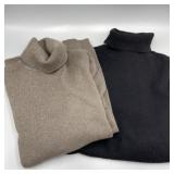 Ladies Cashmere Turtleneck Sweaters 1X & XL