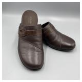 Ladies Brown Clarks Bendables 7 1/2M