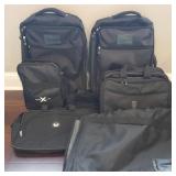 Large Lot of Black Bags