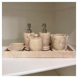 Marble Style Bathroom Set Marble Style Bathroom Set